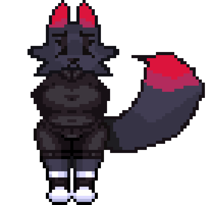 [365c37] Silly Furry Wolf (PTH/Paths The Wolf/Paths Hollie Ways] {Arms behind back}