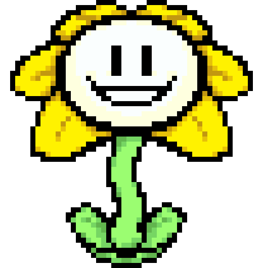 ill allow you to use the flowey sprite but remember to give credit
