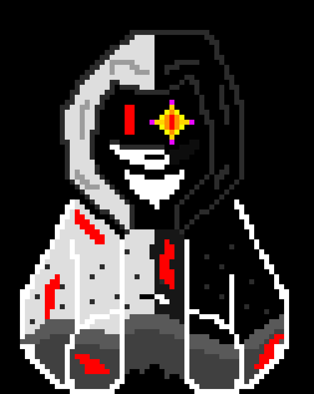 *you see that twon is not behind the blasters* suprise *cages this in darkness* I don't want to hurt you