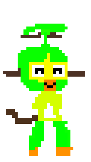 Poketale Grooky Battle Sprite Remasterd