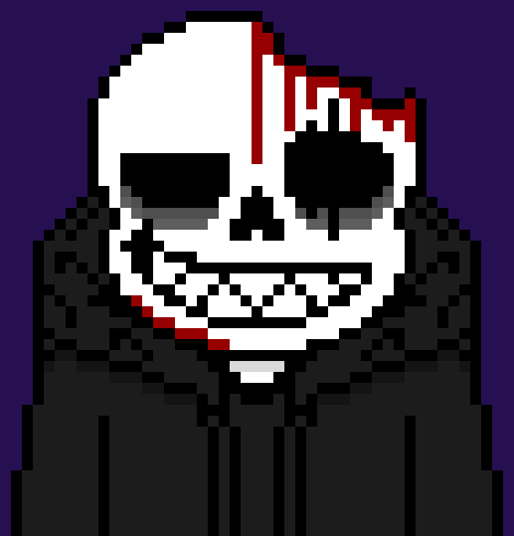 [7c78a2] heheheh *makes an illusion that he threw bones, then tps in front of Disasverse and stabs him when he dodges air*