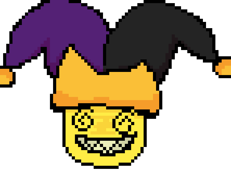 [32284a] anyways, KILLING TIME! *jesti then pulls out a chainsaw attatched to a glove and starts laughing maniacally, before starting to chase down honkley while slowly getting closer*