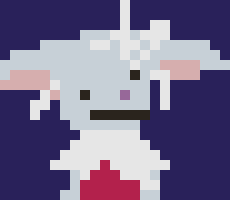 [777455] I like to imagine that Prince Fluff started with like-- -10  Weight Stat considering he's literally just string