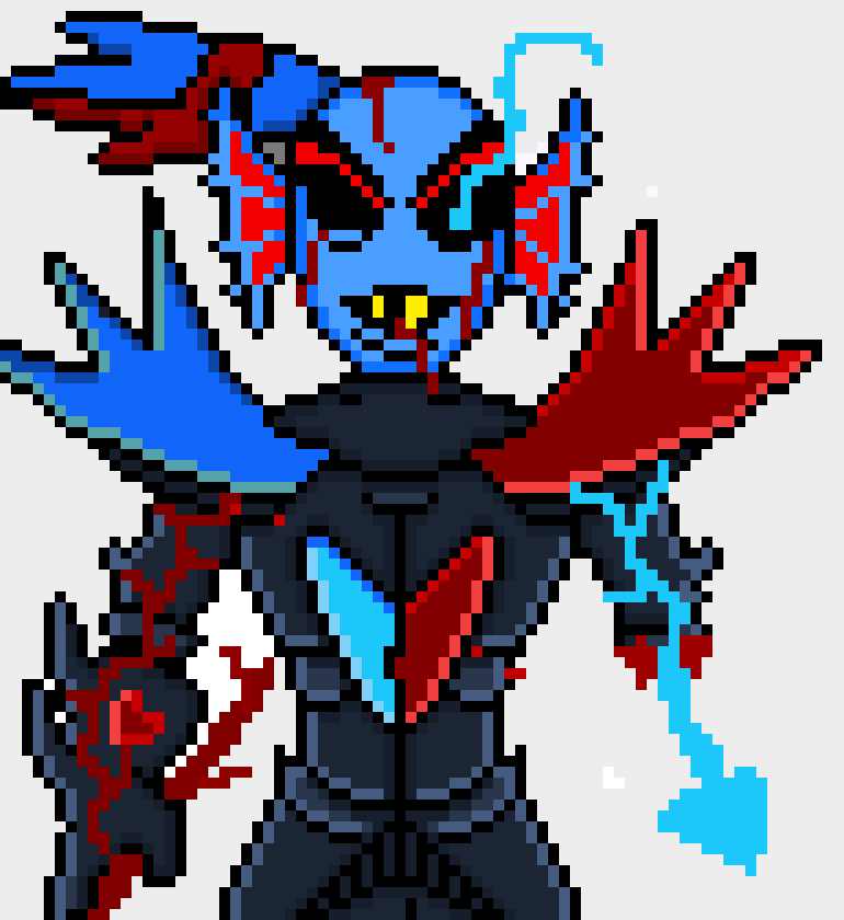 Sans Undyne the Undying Battle Sprite