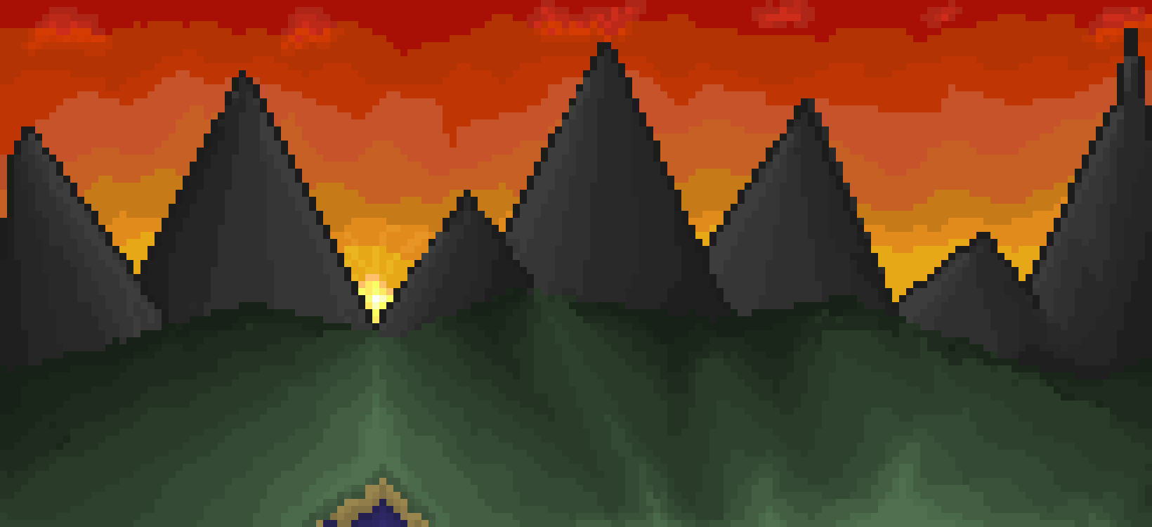 [bcf48f] mounten lake sun set