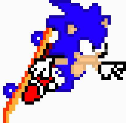 it´s a reskin of the skateboard sonic sprite with your sonic color pallet smario