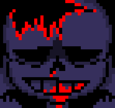 Just gotta take 'him' out, then got one more target left.  -Sans