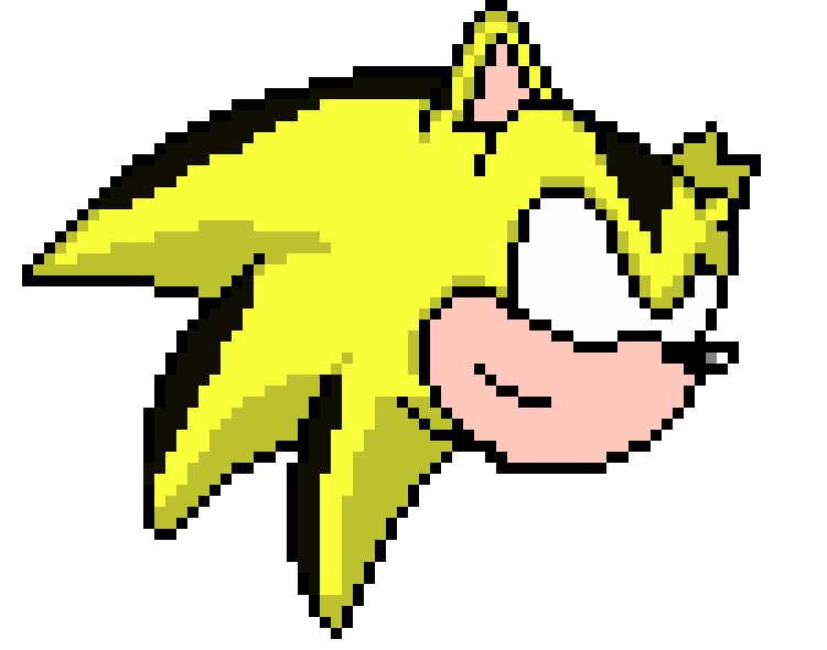 Darksteel the Hedgehog face