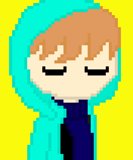 -continues to walk and hum-