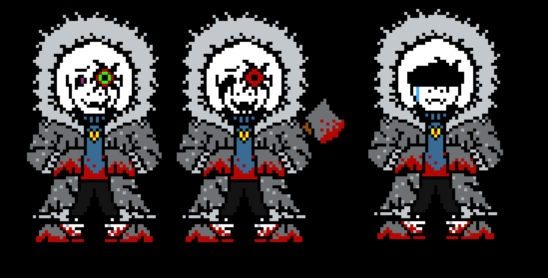 Axe!StorySwap Asriel (The Last AxeTale AU Sprite)