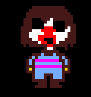 [53a360] free to use frisk sprite