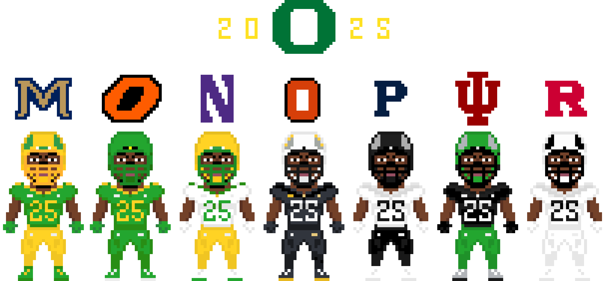 [e7ceea] 2025OregonUniformsWeek8