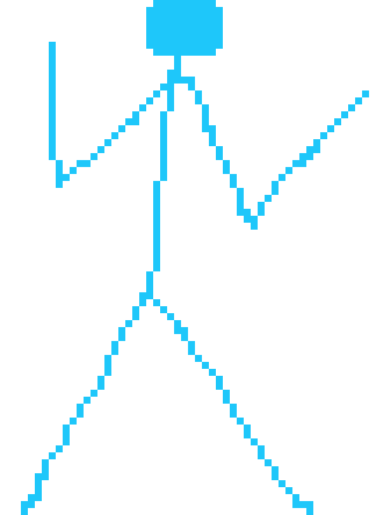 [df20f6] blueish stick figure