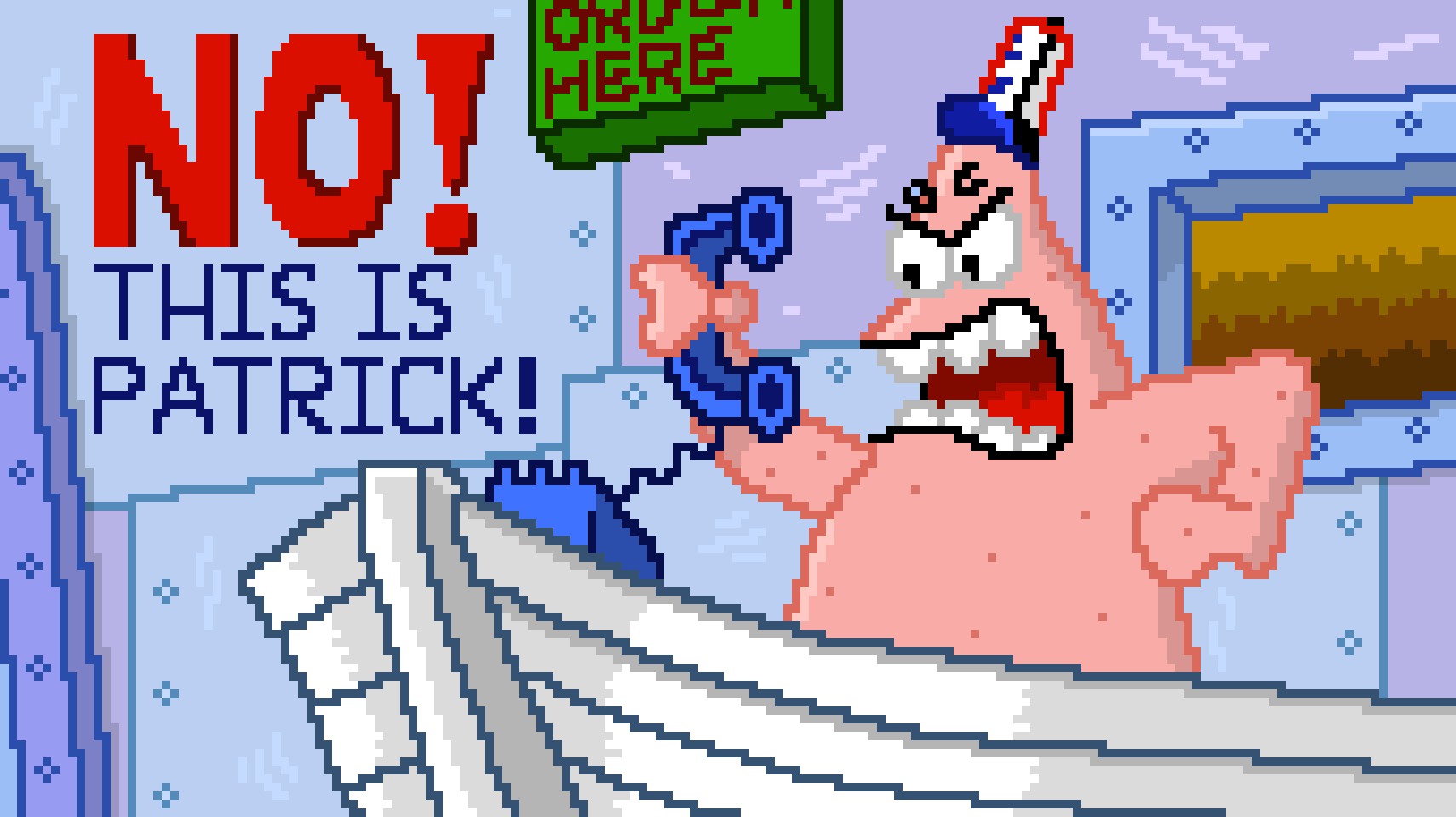 NO! THIS IS PATRICK! Pixel Art Maker