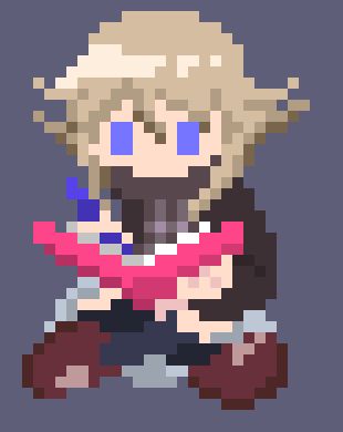 [777455] *To start things up, Bandana Dee would guide everyone to a spot they can work at, also giving people material to work with, even if they may have their own. The timer began and everyone began their sculpting.*