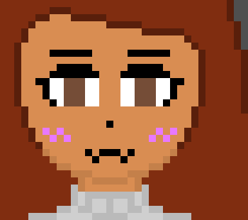 if you think she is scary try and make her not scary)