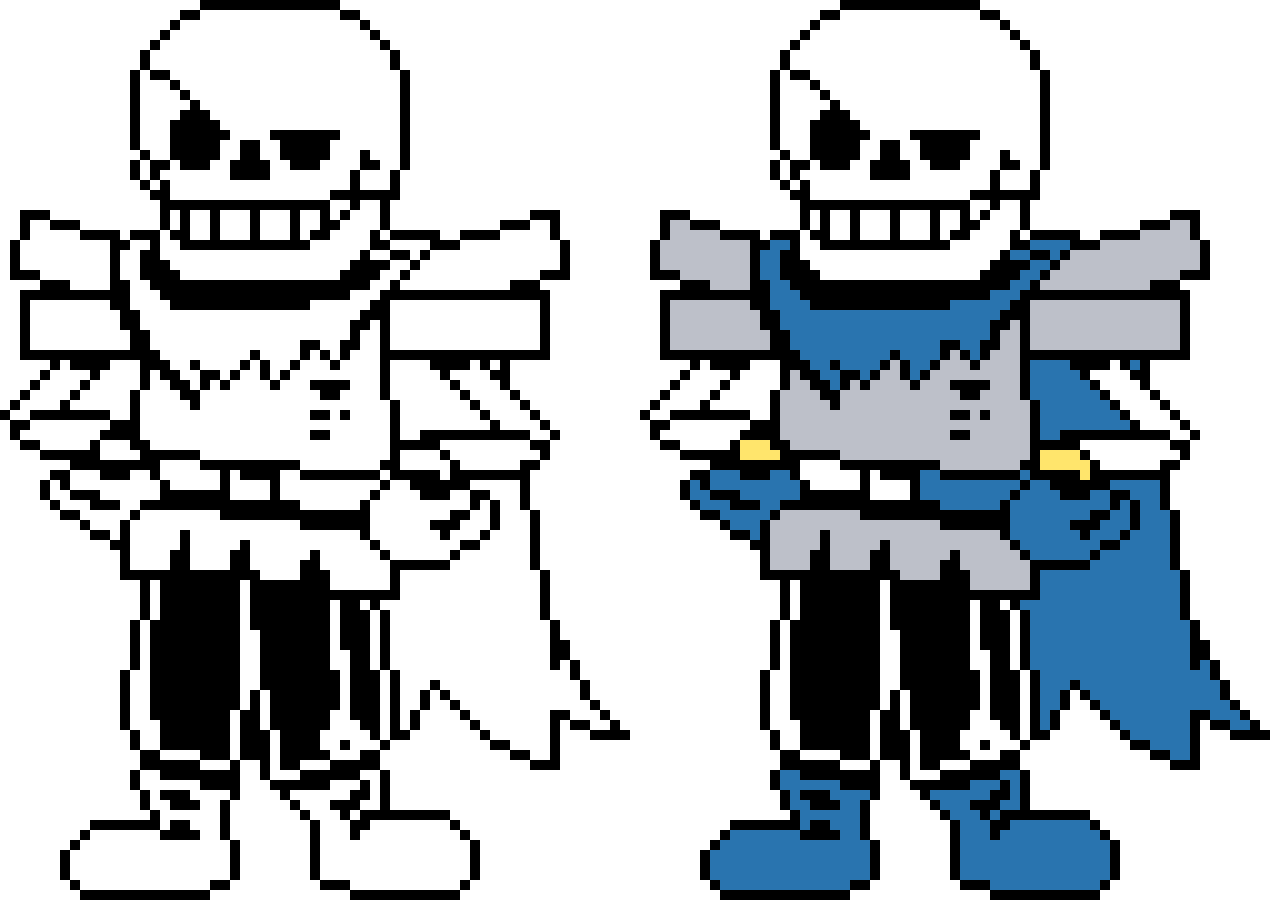 Undersprite's Unamed Underswap Sans Sprite.