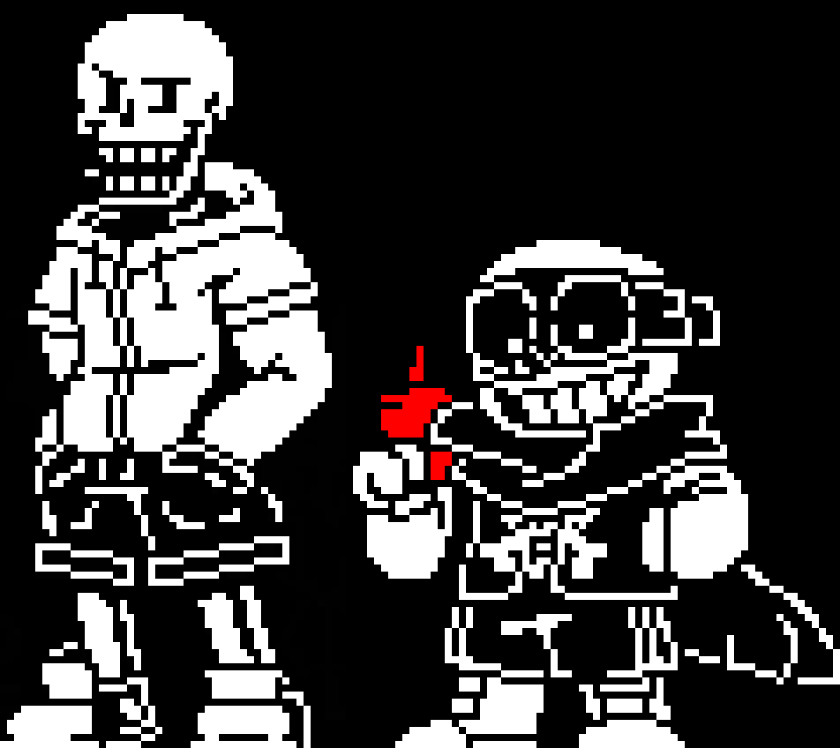 * Ts!Underswap Skeleton Brothers. *