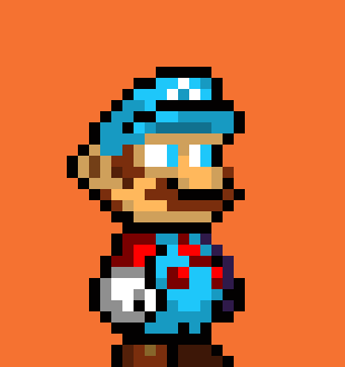 its about to blow up and kill anything within a five mile radius and smario accepts death)