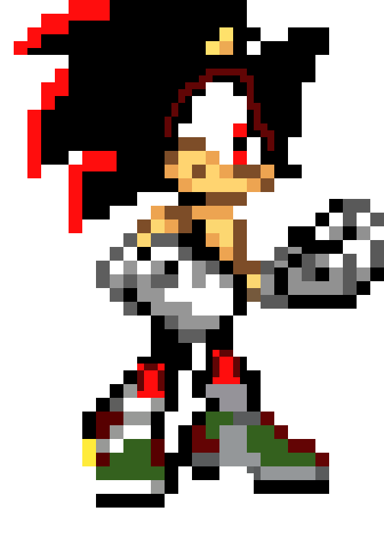 Shadow Advance: Sonic Sprite (Re-done!)