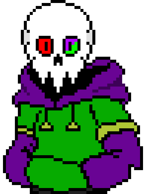 -appears behind Chris- knock knock!