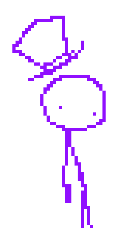 [4a34ff] Wassup ya’ll, I’m back but on my phone(I’ve decided that this sprite style is a phone only for me)