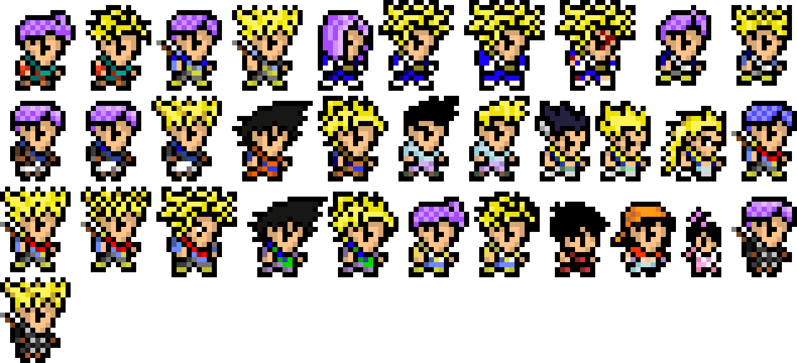 The Son and Brief Children (Dbz Devolution Style)