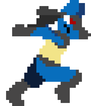 lucario run frame 4