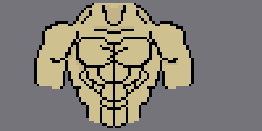 [8cf262] i think ive made him a bit too jacked guys.. help