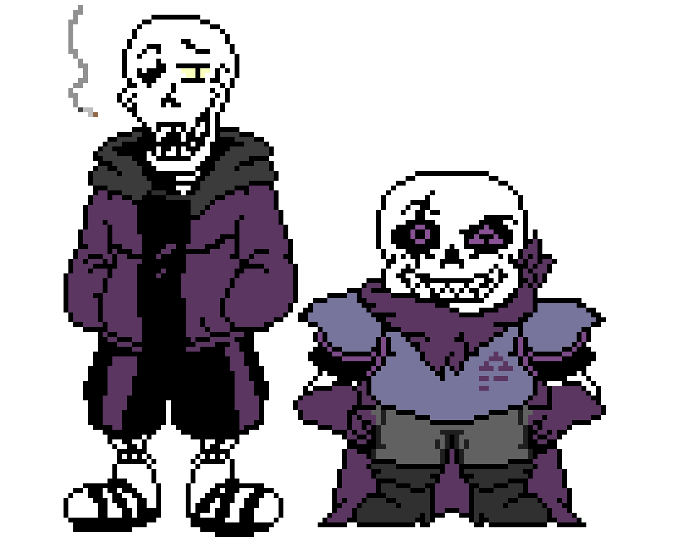 swapfell Sans and Papyrus