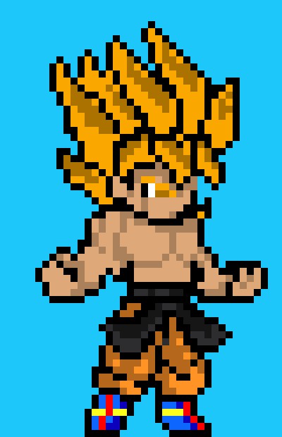 My Version Of: What If Broly and Goku Were Sent To Earth?  Legendary Super Saiyan God Form/ Legendary Super Saiyan Orange