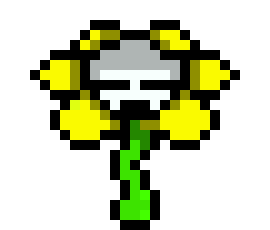 [7b3d0a] Flowey The Flower![My Version][Humans]