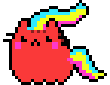 uncomfertabale unicorn pusheen