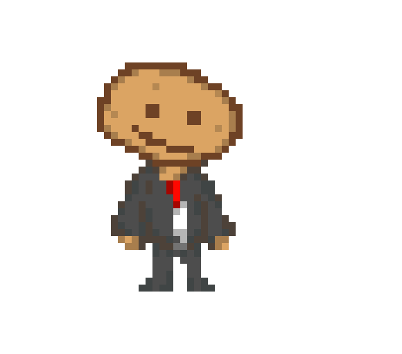 Sans: i remaked potatat, he chubby man