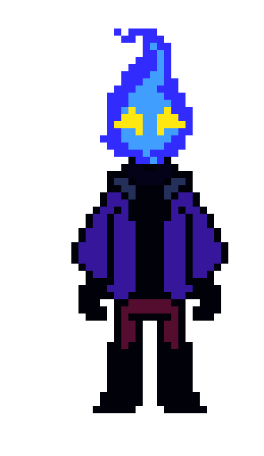 [26018b] undertale purple fire