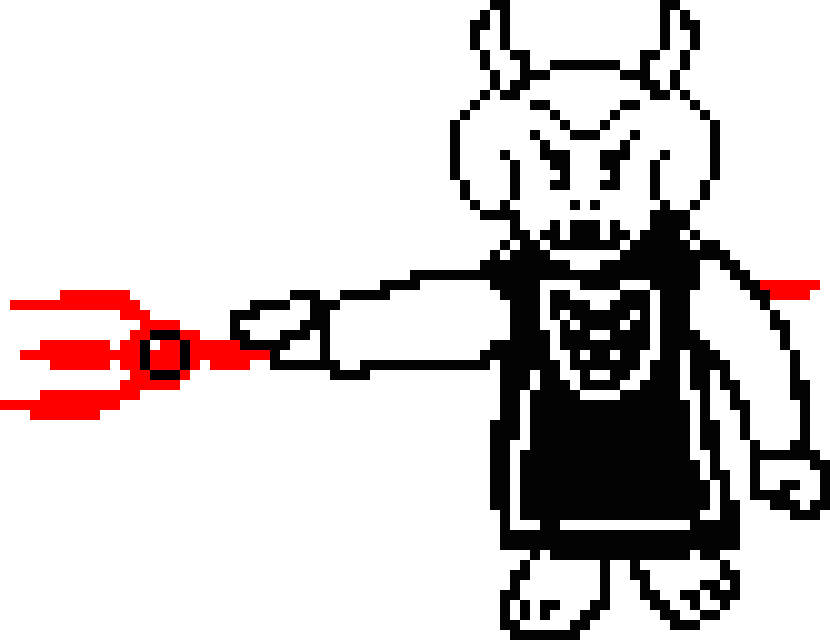 [f0f15f] Pissed off Toriel