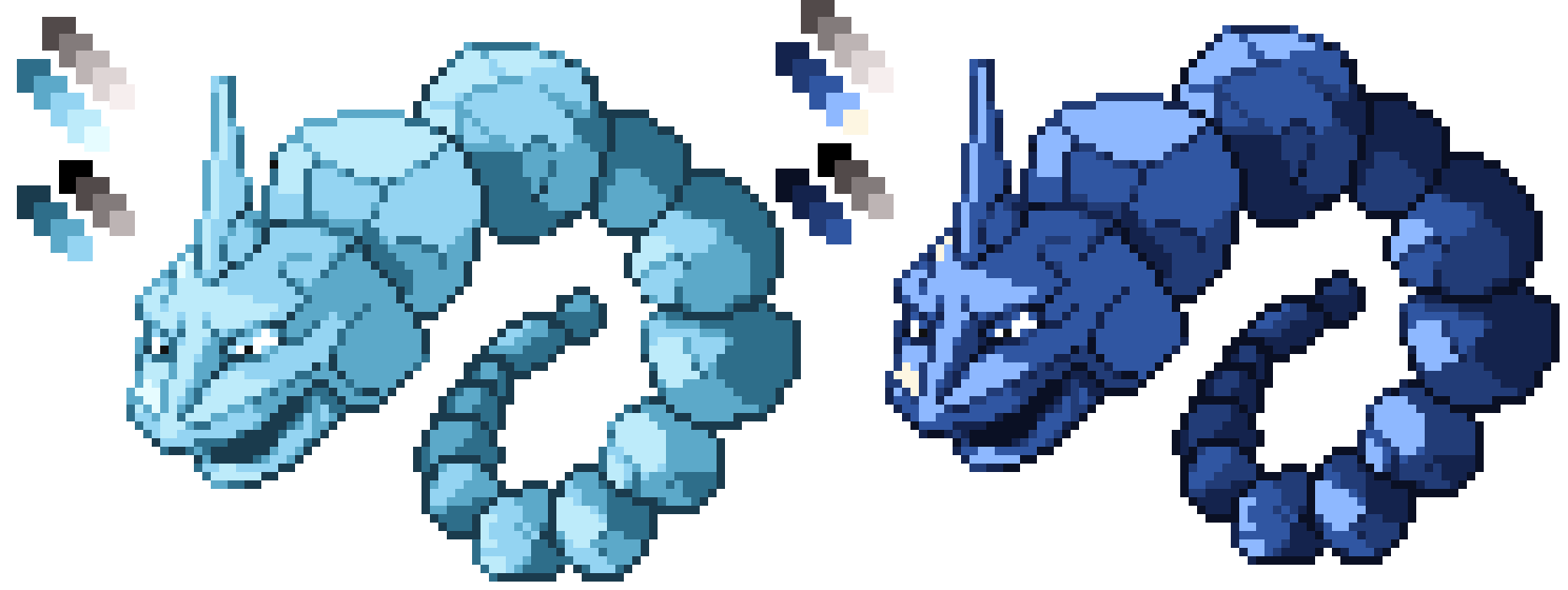 [f28dba] Crystal Onix and the Lapis shiny