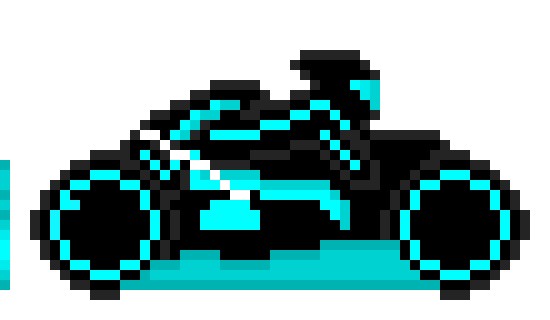 [e0b1fd] tron motorcycle