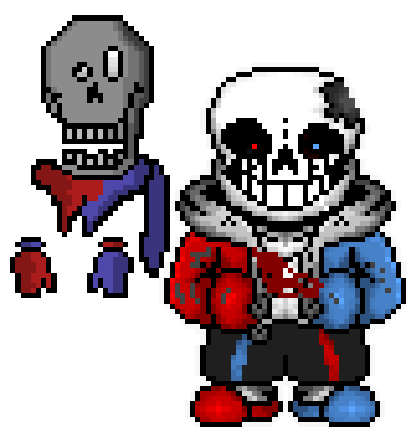 SANS PLEASE... paps i have to do this i must kill them... i didnt kill you for no reason..