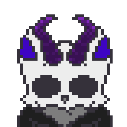 [5b2f3e] occasionally, Shisan's horn shading look like a night sky