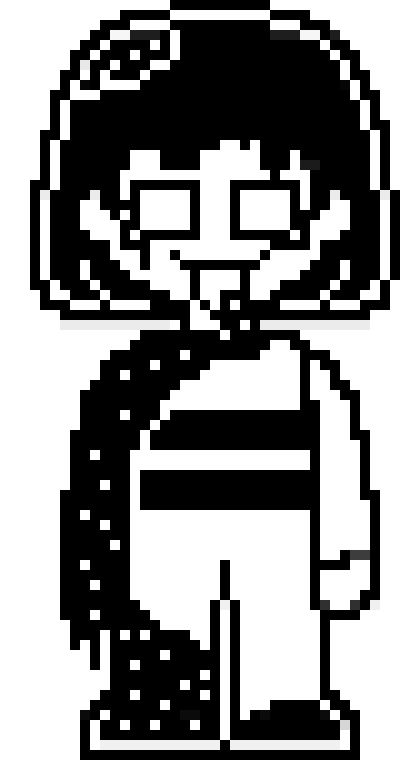 [24e19e] Corrupted Frisk Battle Sprite