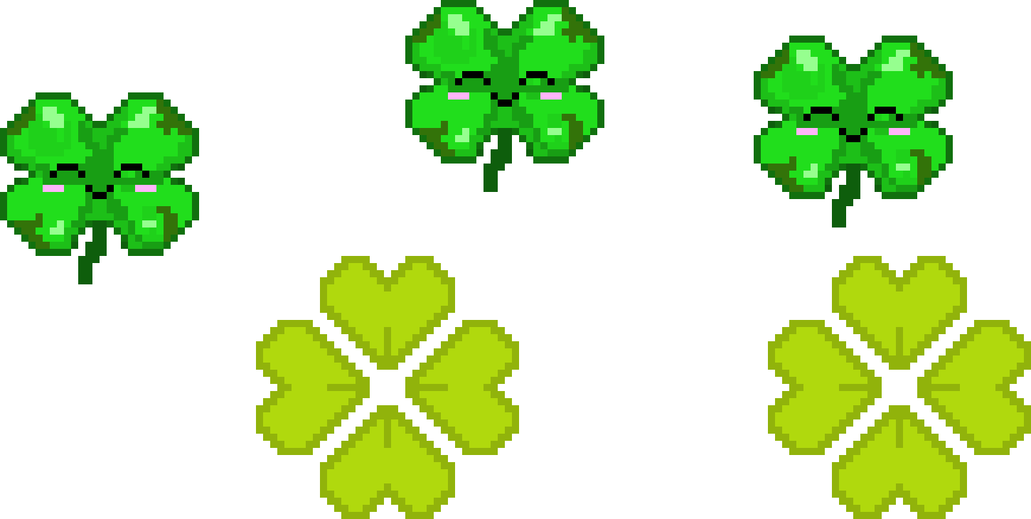 [9664c4] St. Patties Leaves