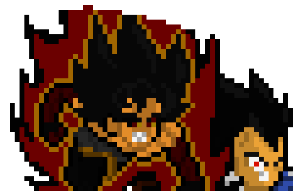 [4a699a] Palette for Admon (ft. his aura) vs Ace (ft. Goku (in Kaioken X3) vs Vegeta)