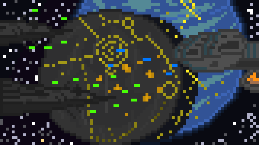 *(A few ships tried to come down but were destoryed and left in orbit ...