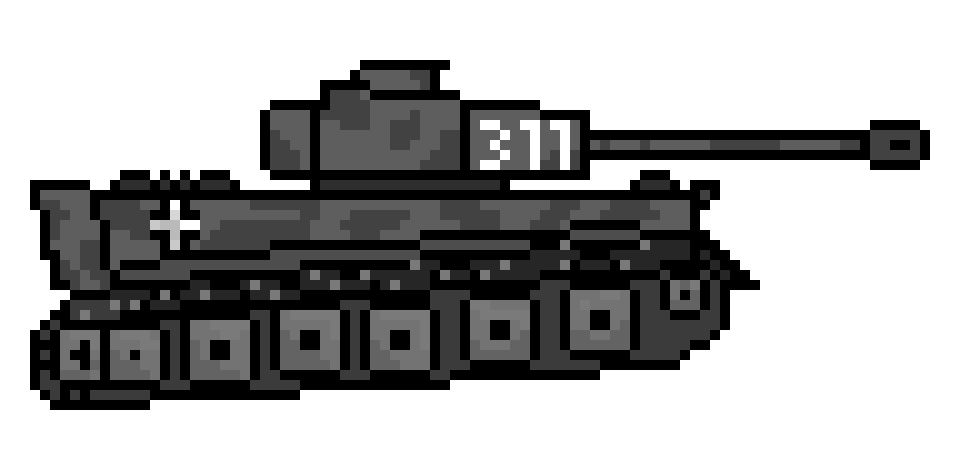 TIGER I PANZER 1945 WITH MARK