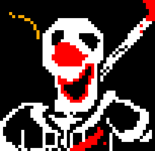 He beaten up the clown,