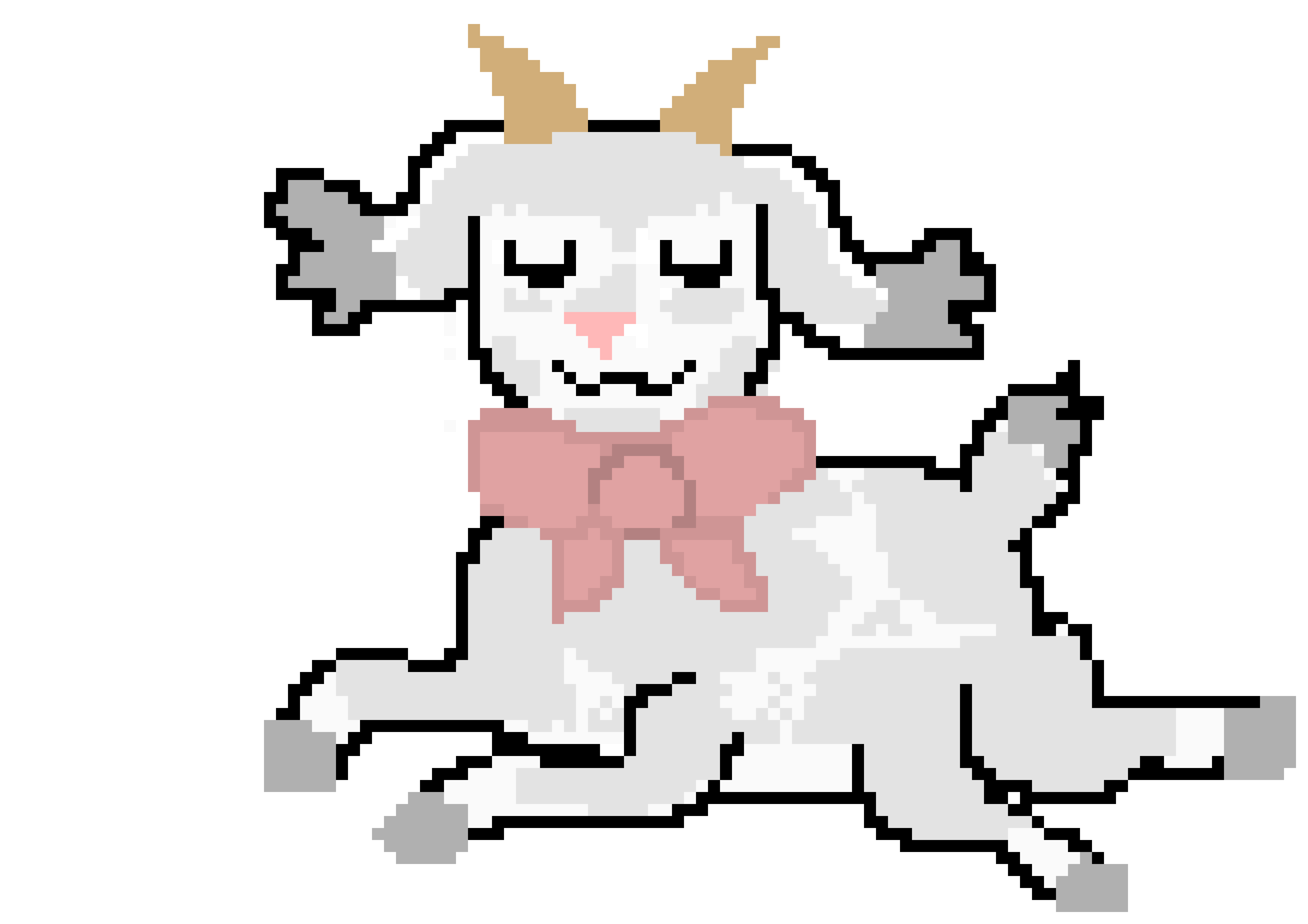 [876702] Mei the Goat (Male Version - Feral Sprite) *Sleeping*