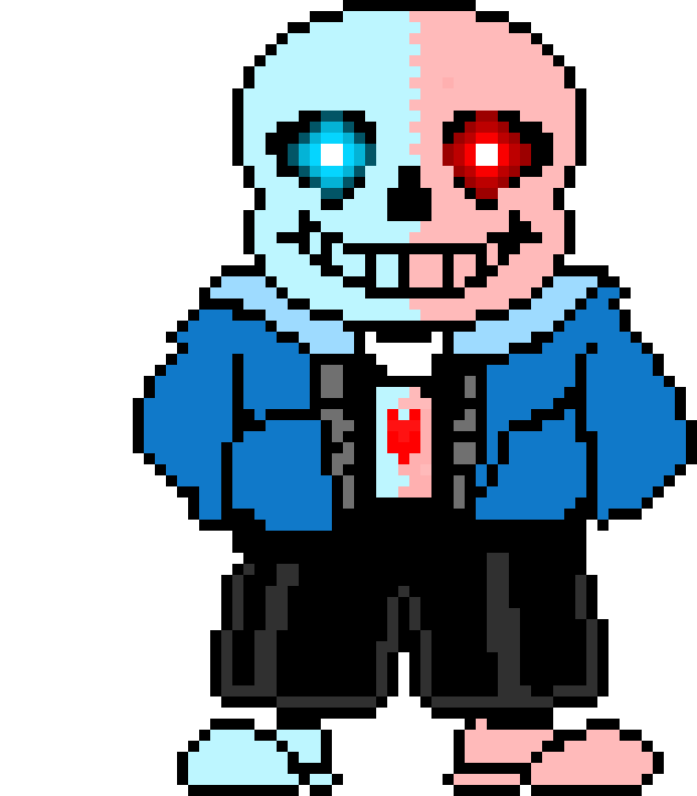 Sans Sprite My design (Battle Idle)
