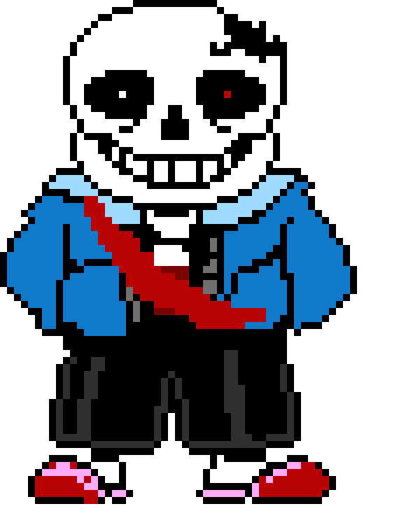 injured horror!Sans Sprite