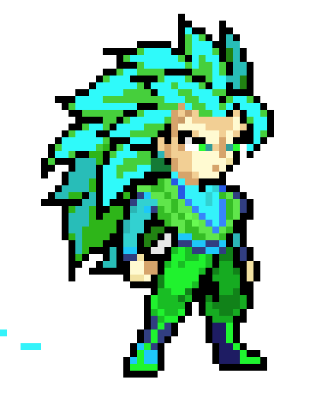 true super saiyen 3 blue future goku